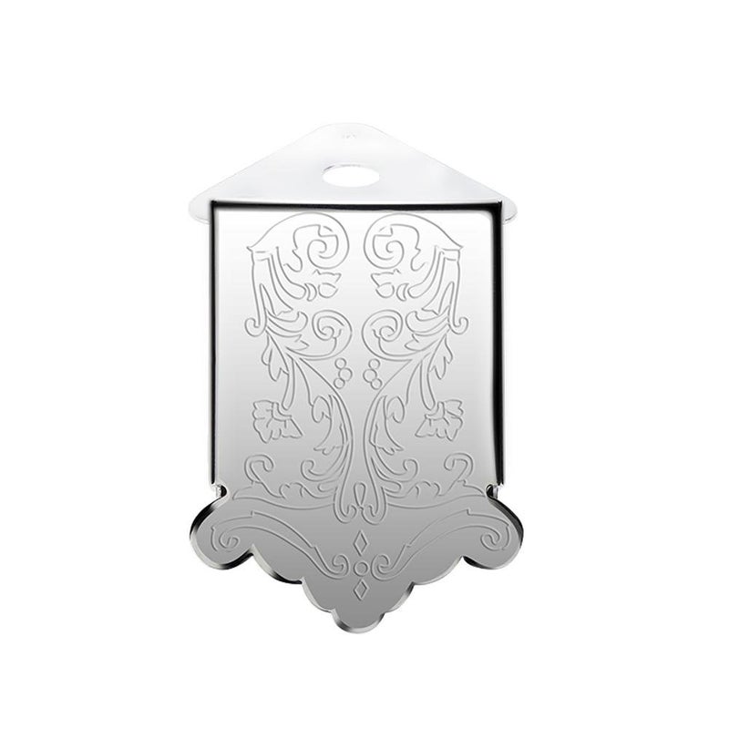 Bnineteenteam Mandolin Tailpiece Mandolin Tailpiece Cover Replacement with Screws Instrument Accessory(Silver) - Image 3